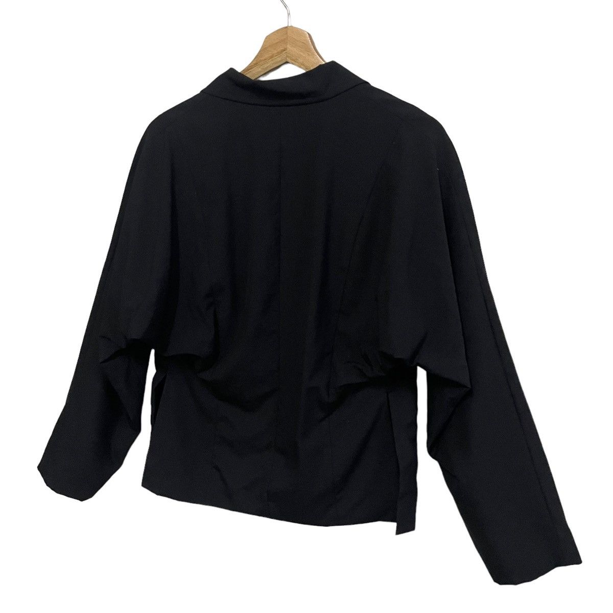?AD1993 COMME DES GARCONS TRICOT LINEN BUTTON JACKET