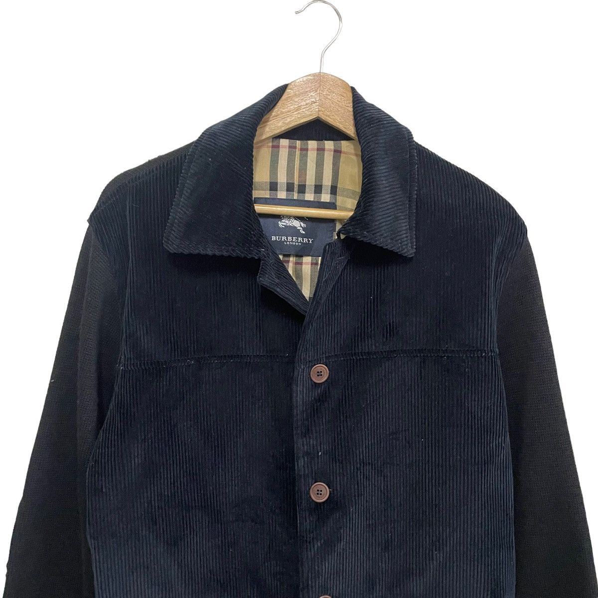 Burberry 💥 BURBERRYS CORDUROY KNIT JACKET Size US L / EU 52-54 / 3 - 6 Thumbnail