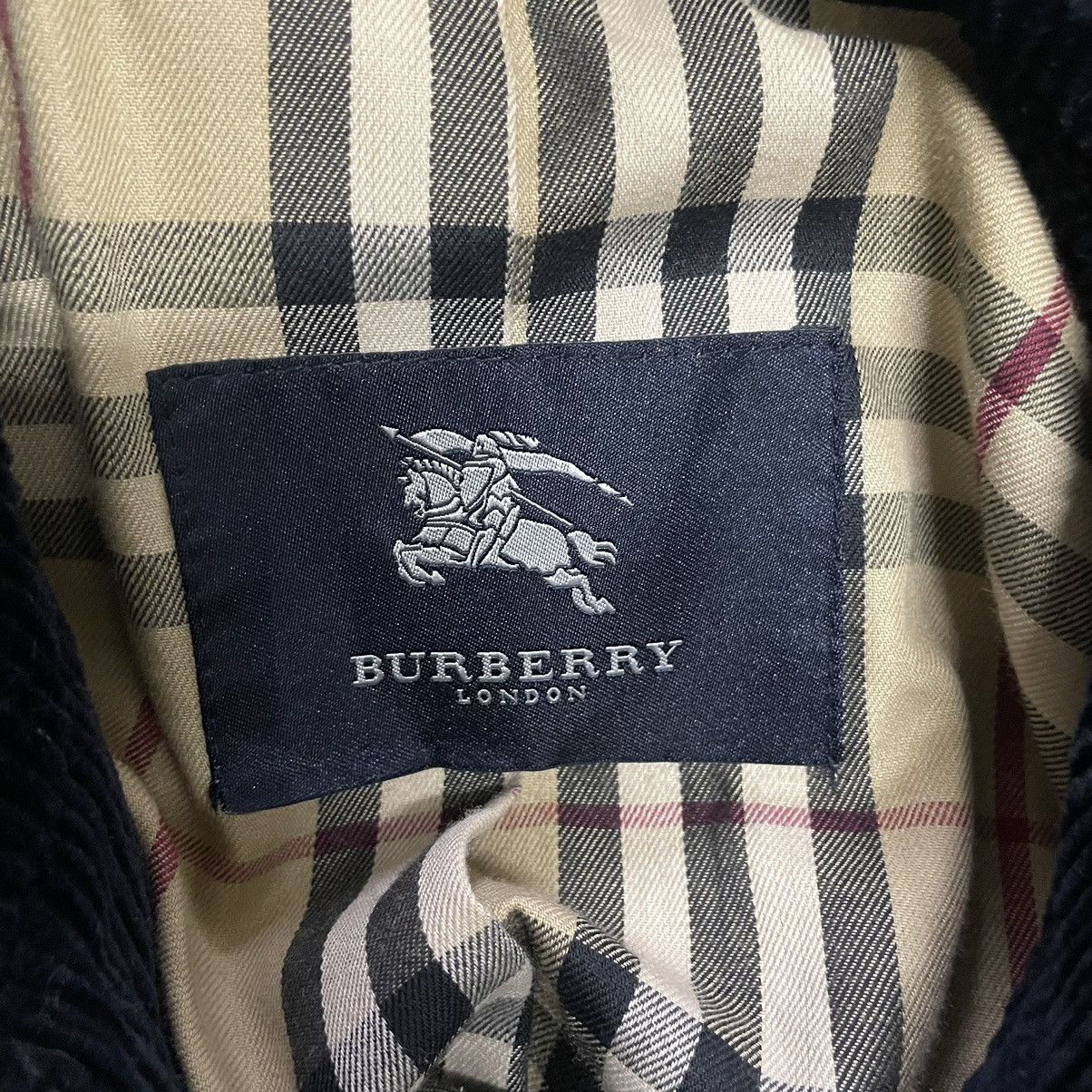 Burberry 💥 BURBERRYS CORDUROY KNIT JACKET Size US L / EU 52-54 / 3 - 11 Thumbnail