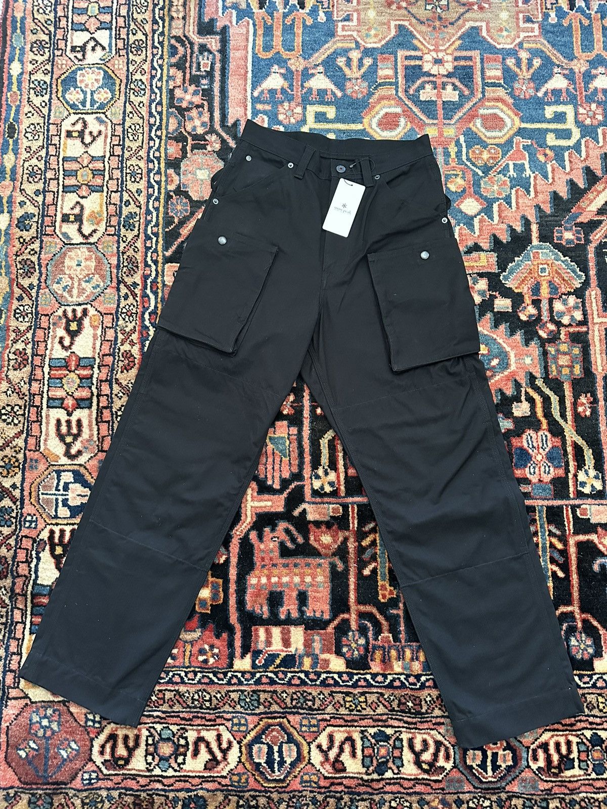 Snow Peak Snow Peak Takibi Canvas Trousers - Black - NWT Size US 28 / EU 44 - 1 Thumbnail