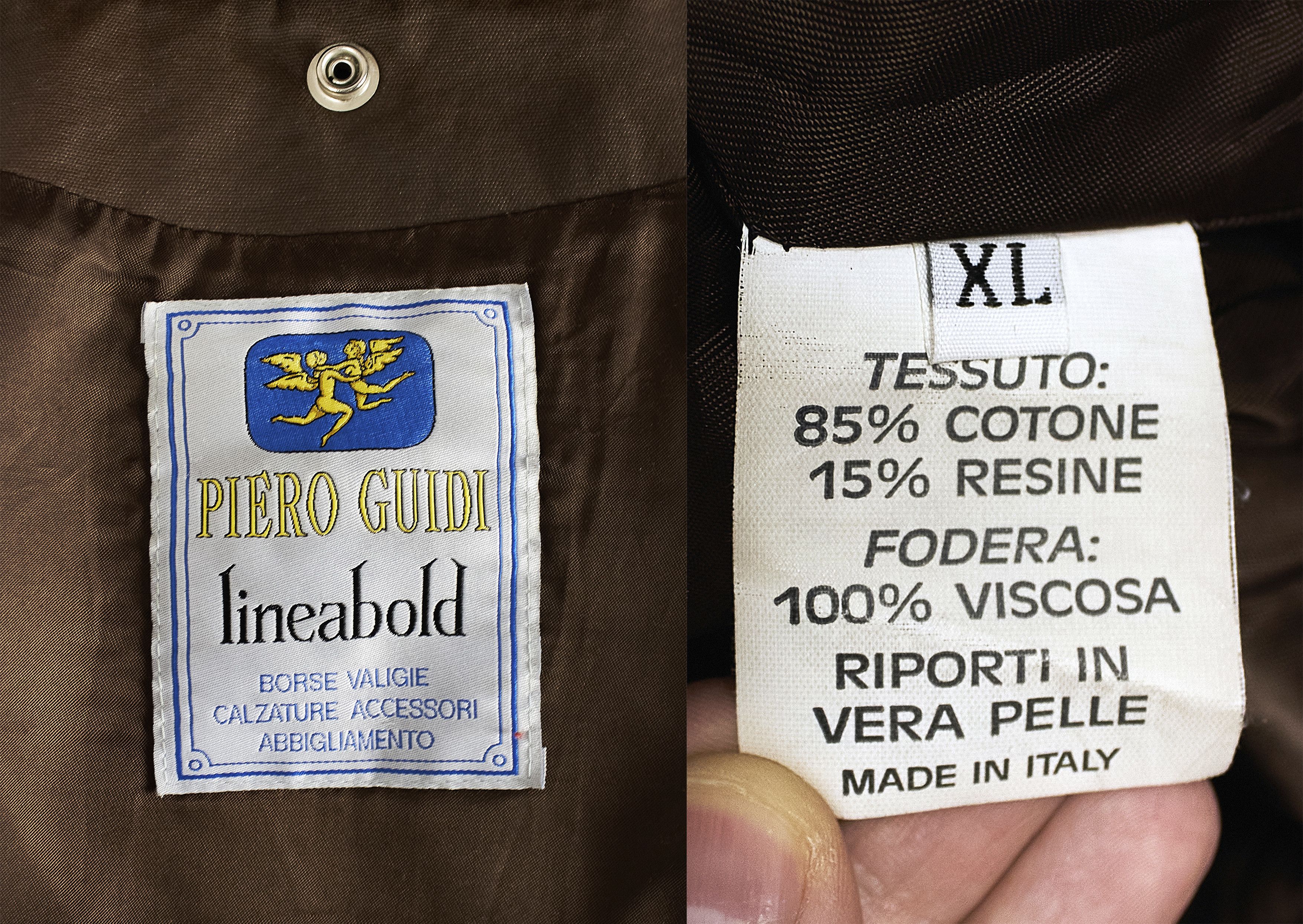 Guidi Piero guidi lineabold vintage men's demi-season jacket Size US L / EU 52-54 / 3 - 10 Thumbnail