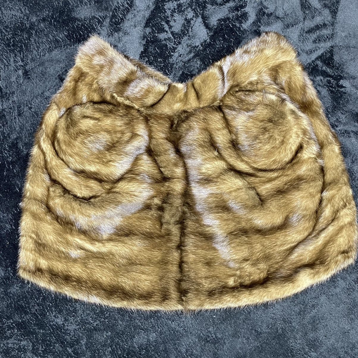 Vintage a71 Vintage David green alaska fur shawl wrap Size M / US 6-8 / IT 42-44 - 4 Thumbnail