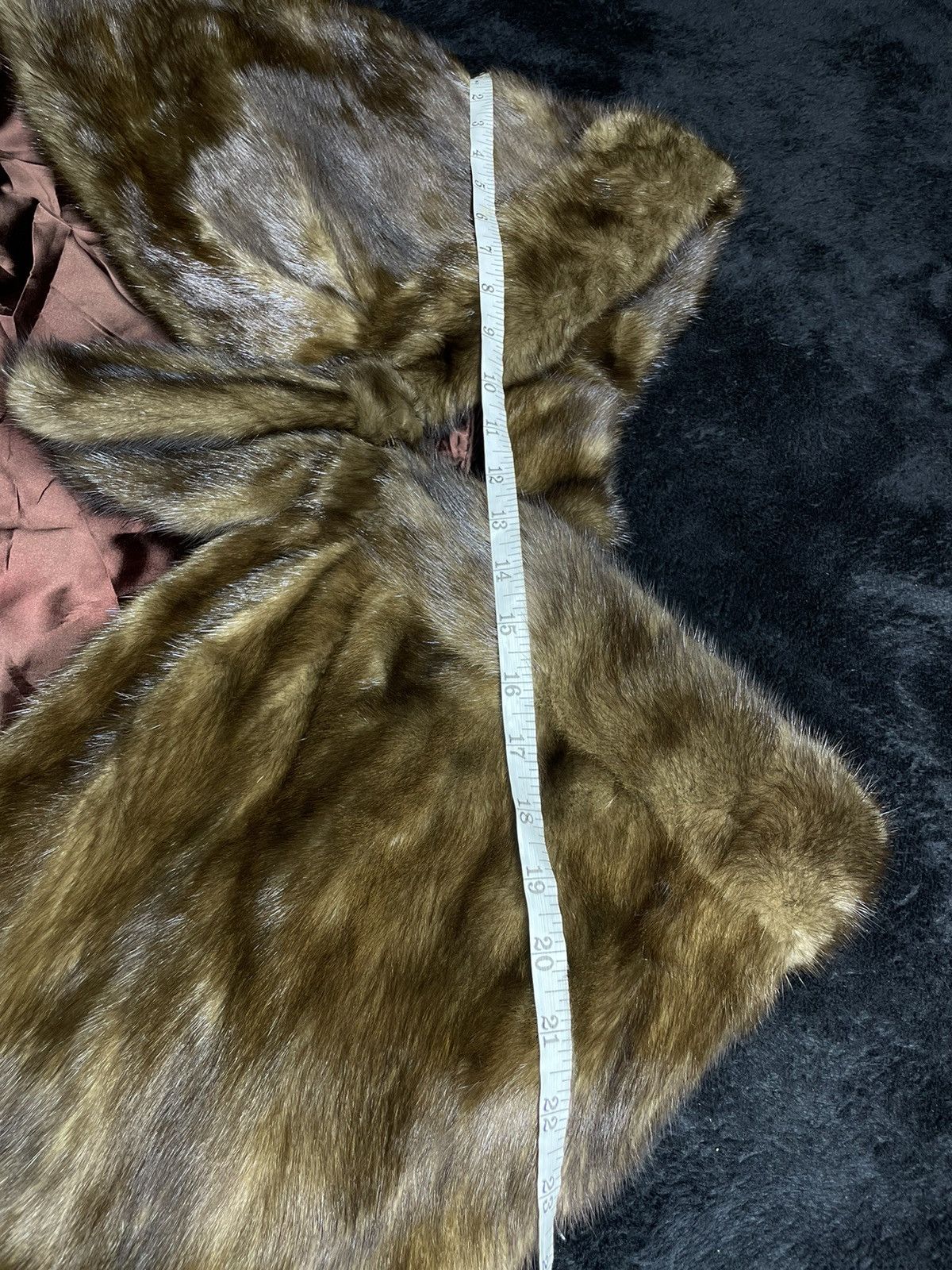 Vintage a71 Vintage David green alaska fur shawl wrap Size M / US 6-8 / IT 42-44 - 8 Thumbnail