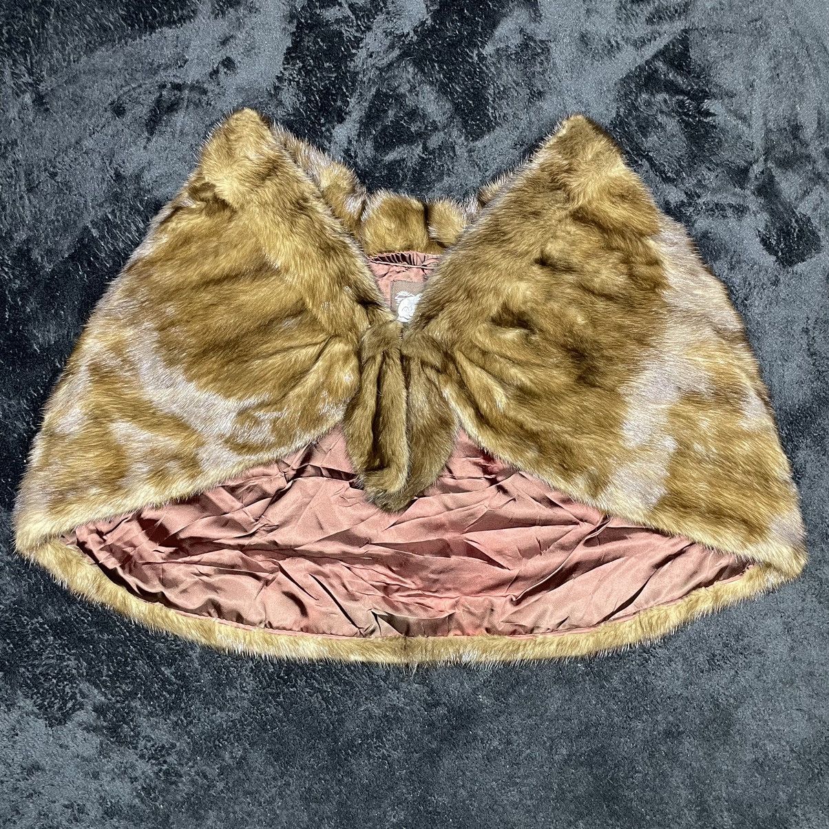 Vintage a71 Vintage David green alaska fur shawl wrap Size M / US 6-8 / IT 42-44 - 3 Thumbnail