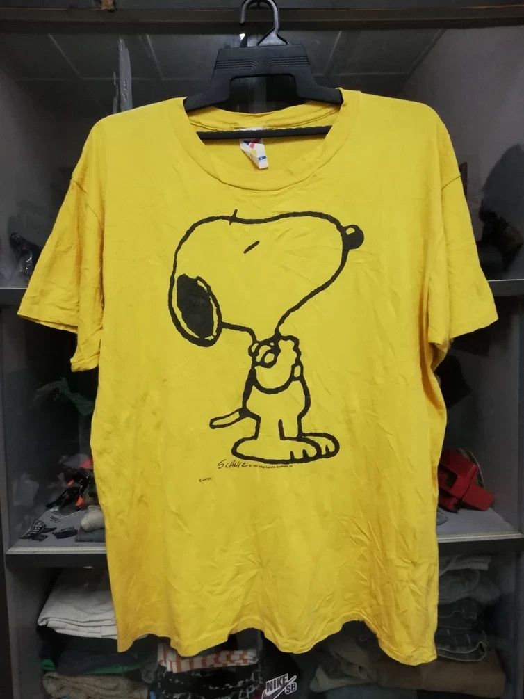 Vintage Vintage 80s Peanuts Joe Cool Snoopy Shirt Size US XL / EU 56 / 4 - 1 Thumbnail