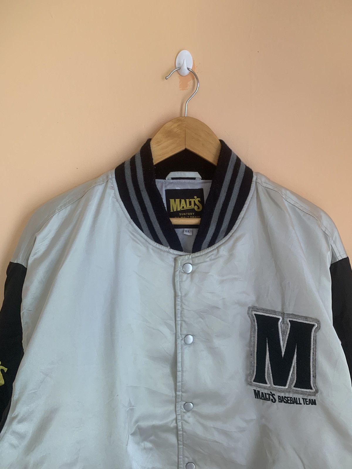 Vintage Vintage Malts Varsity Jacket Baseball Team Embroidery Badge Size US XXL / EU 58 / 5 - 4 Thumbnail