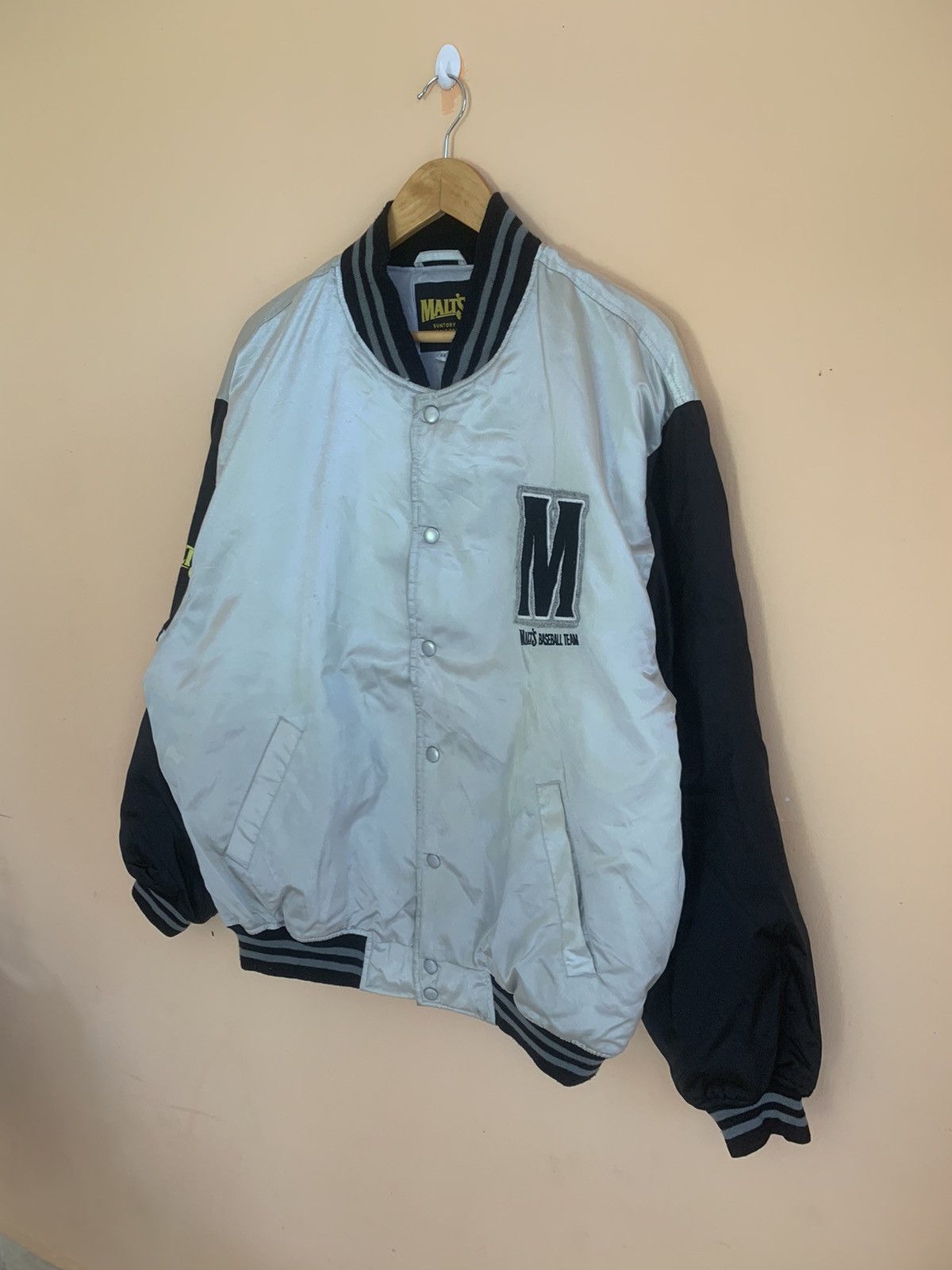 Vintage Vintage Malts Varsity Jacket Baseball Team Embroidery Badge Size US XXL / EU 58 / 5 - 3 Thumbnail