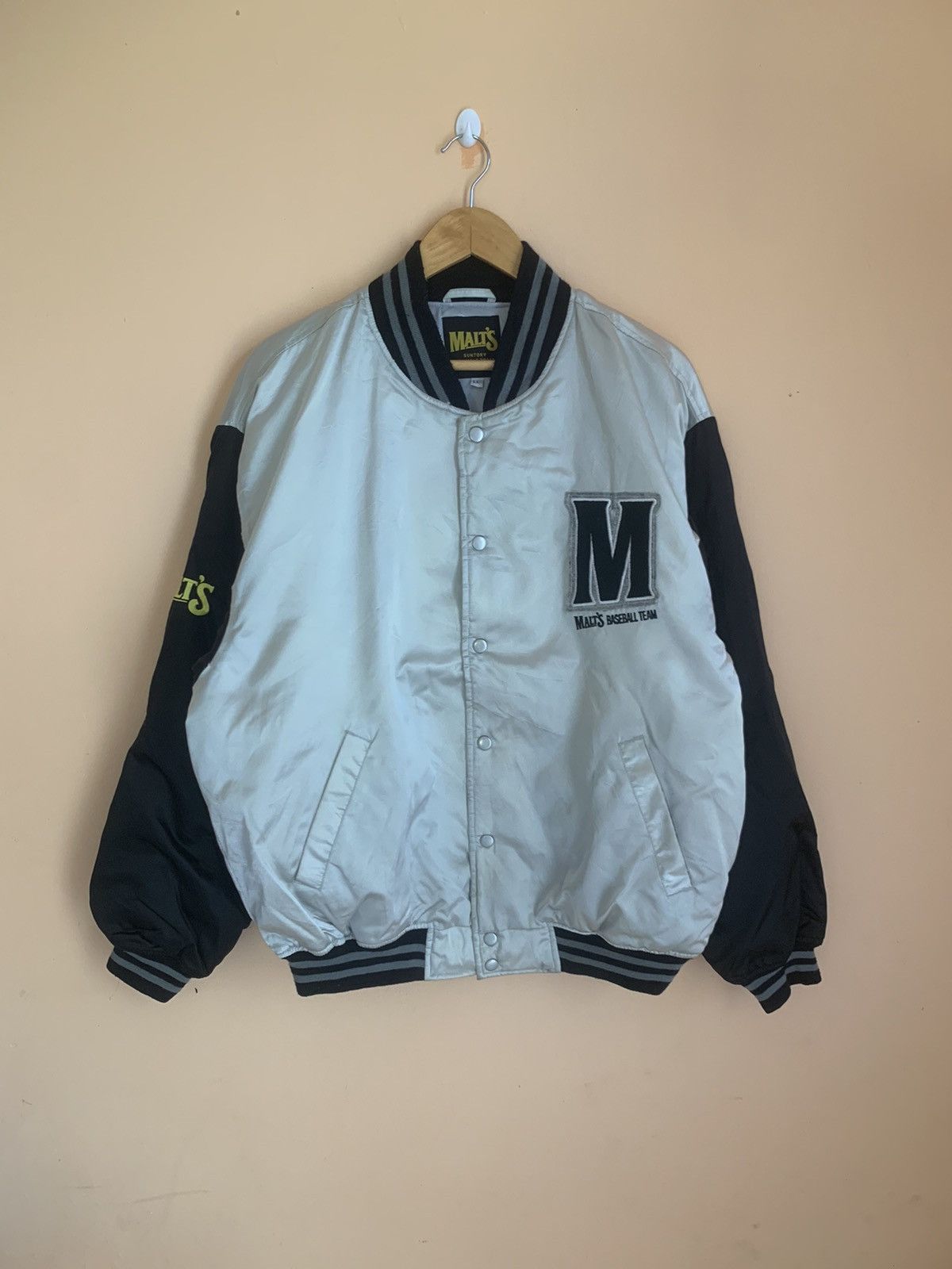 Vintage Vintage Malts Varsity Jacket Baseball Team Embroidery Badge Size US XXL / EU 58 / 5 - 1 Thumbnail