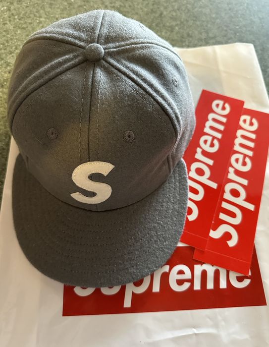Supreme Supreme Ebbets S Logo Fitted Wool Hat 7-5/8 | Grailed