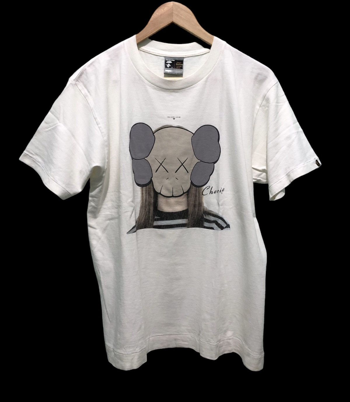 Bape X Cherie ApeSound Big Head tee