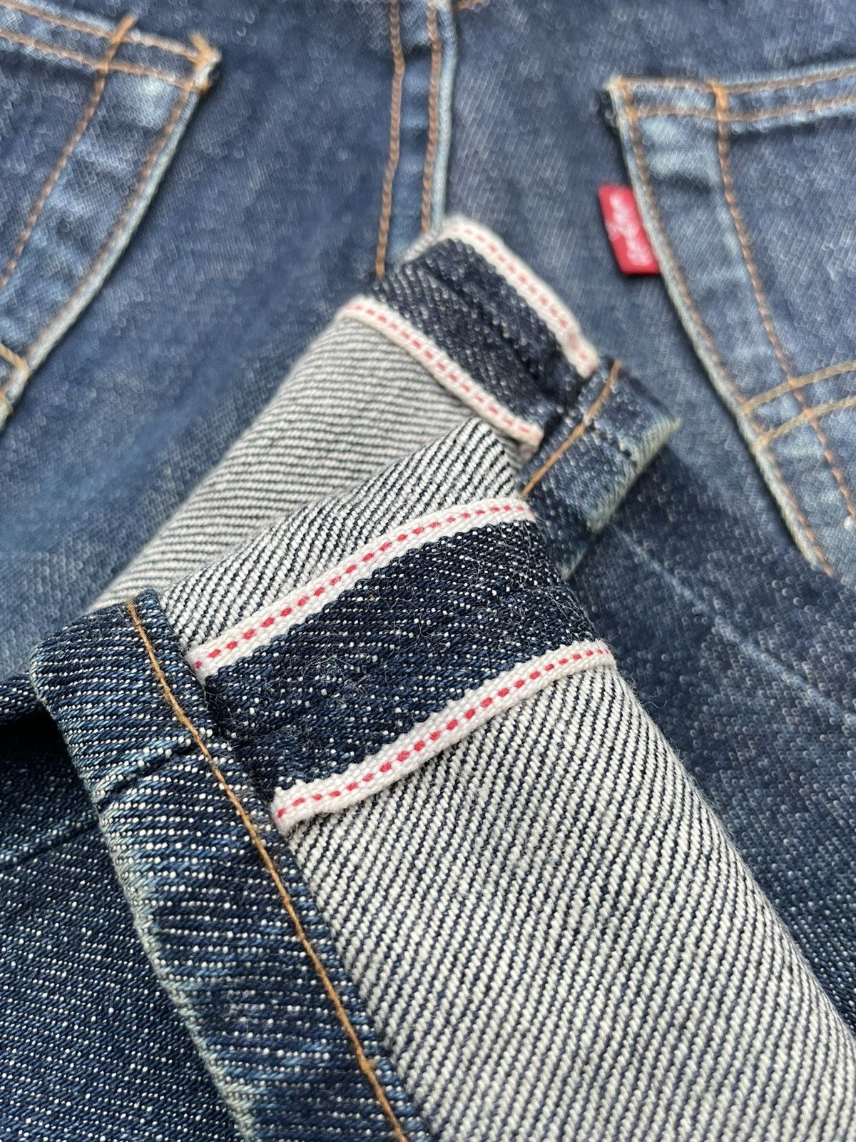 Levi's Vintage Levis 1995 551Z E 1960 Selvedge Denim Size US 30 / EU 46 - 15 Thumbnail