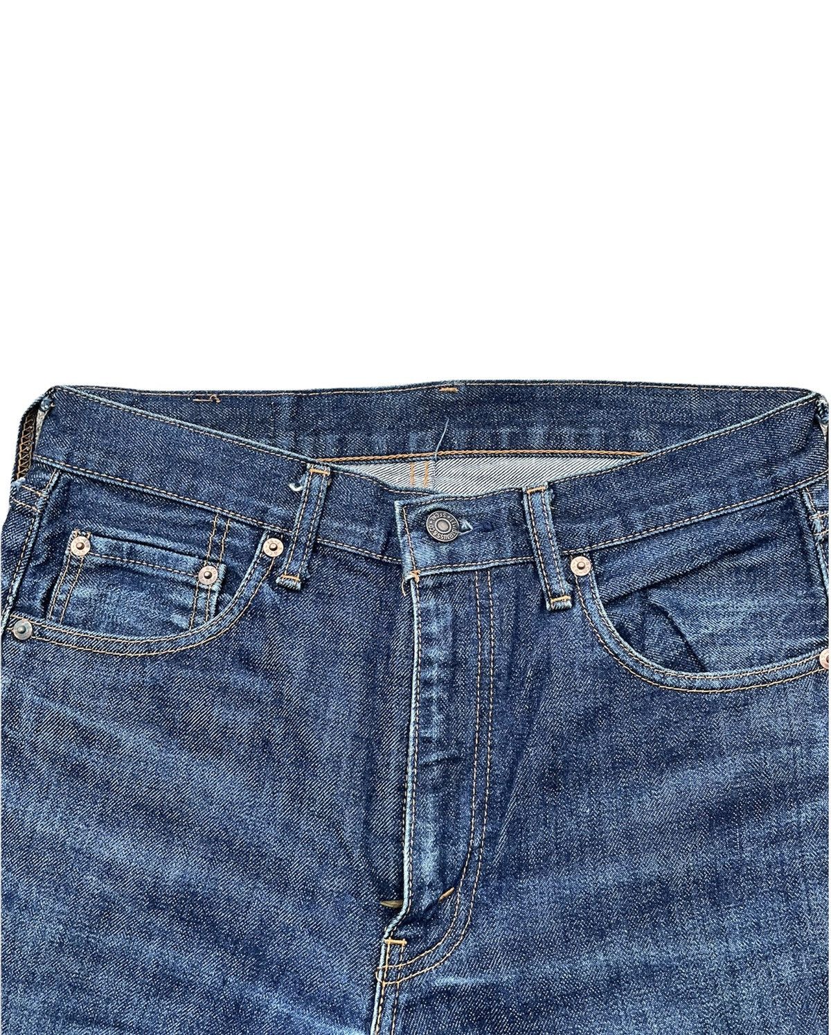 Levi's Vintage Levis 1995 551Z E 1960 Selvedge Denim Size US 30 / EU 46 - 12 Thumbnail