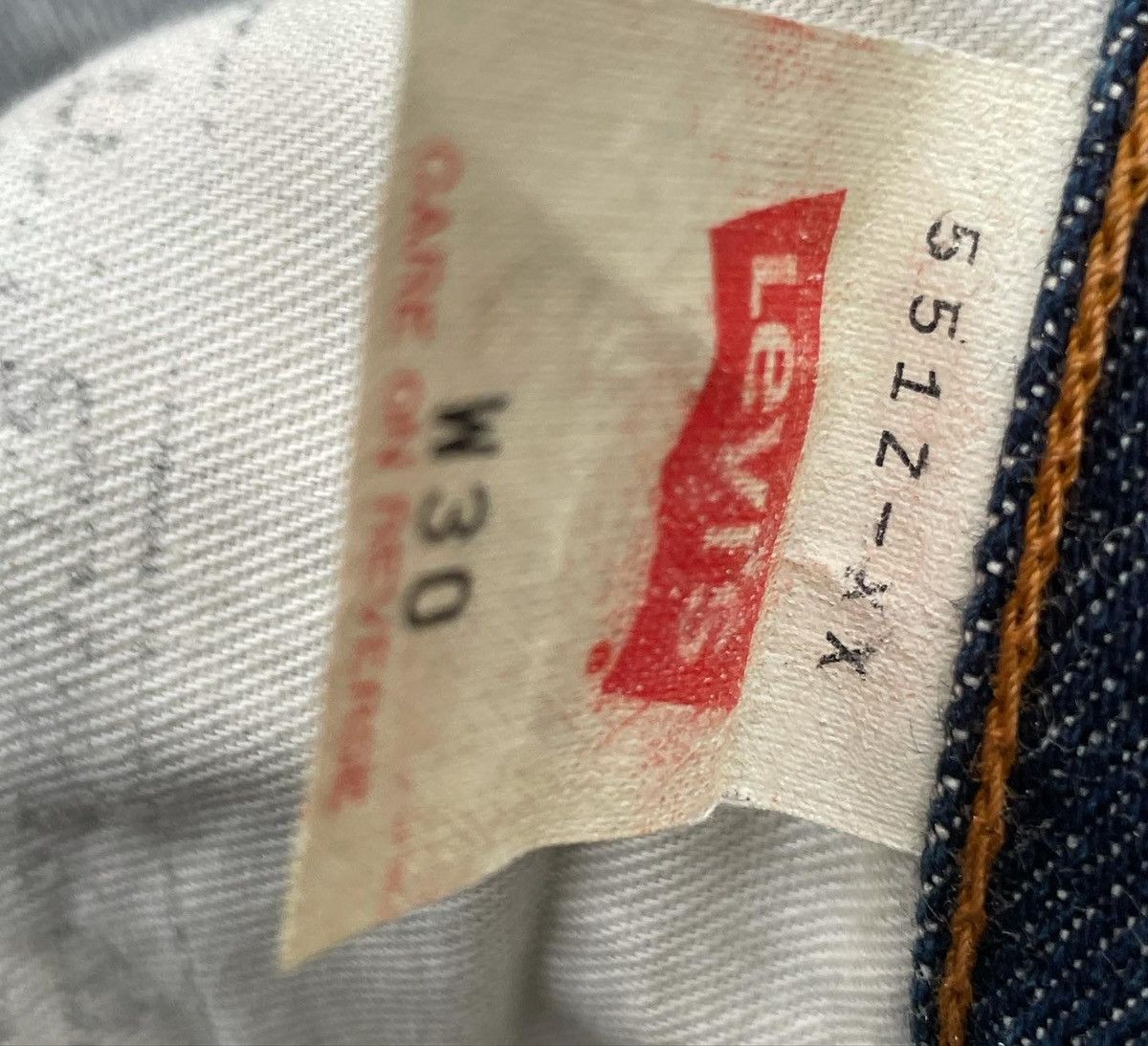 Levi's Vintage Levis 1995 551Z E 1960 Selvedge Denim Size US 30 / EU 46 - 9 Thumbnail