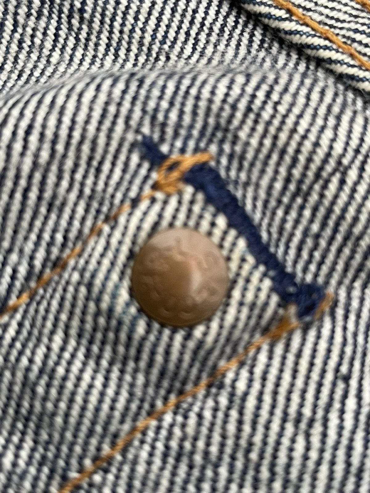 Levi's Vintage Levis 1995 551Z E 1960 Selvedge Denim Size US 30 / EU 46 - 20 Thumbnail