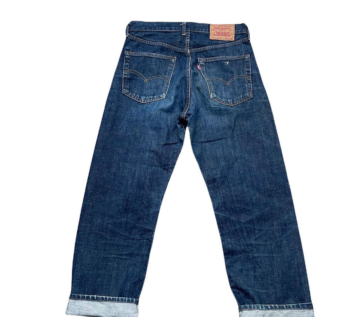 Levi's Vintage Levis 1995 551Z E 1960 Selvedge Denim Size US 30 / EU 46 - 4 Thumbnail