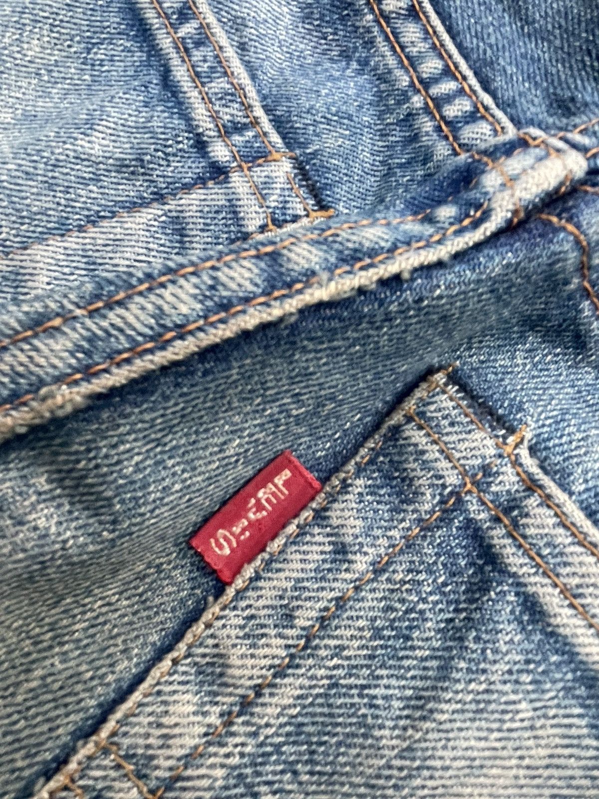 Levi's Vintage Levi’s 501 E 1994 Usa Aging Distressed Rework Size US 28 / EU 44 - 16 Thumbnail