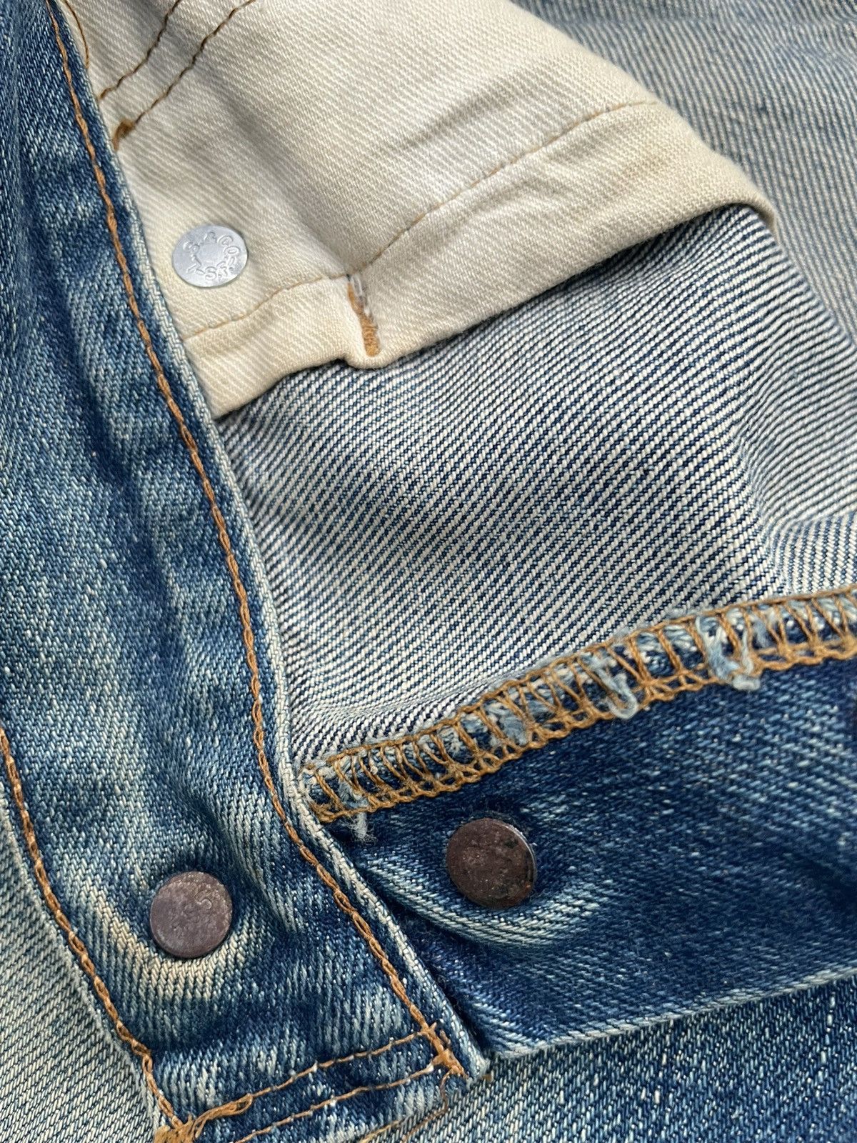 Levi's Vintage Levi’s 501 E 1994 Usa Aging Distressed Rework Size US 28 / EU 44 - 21 Thumbnail