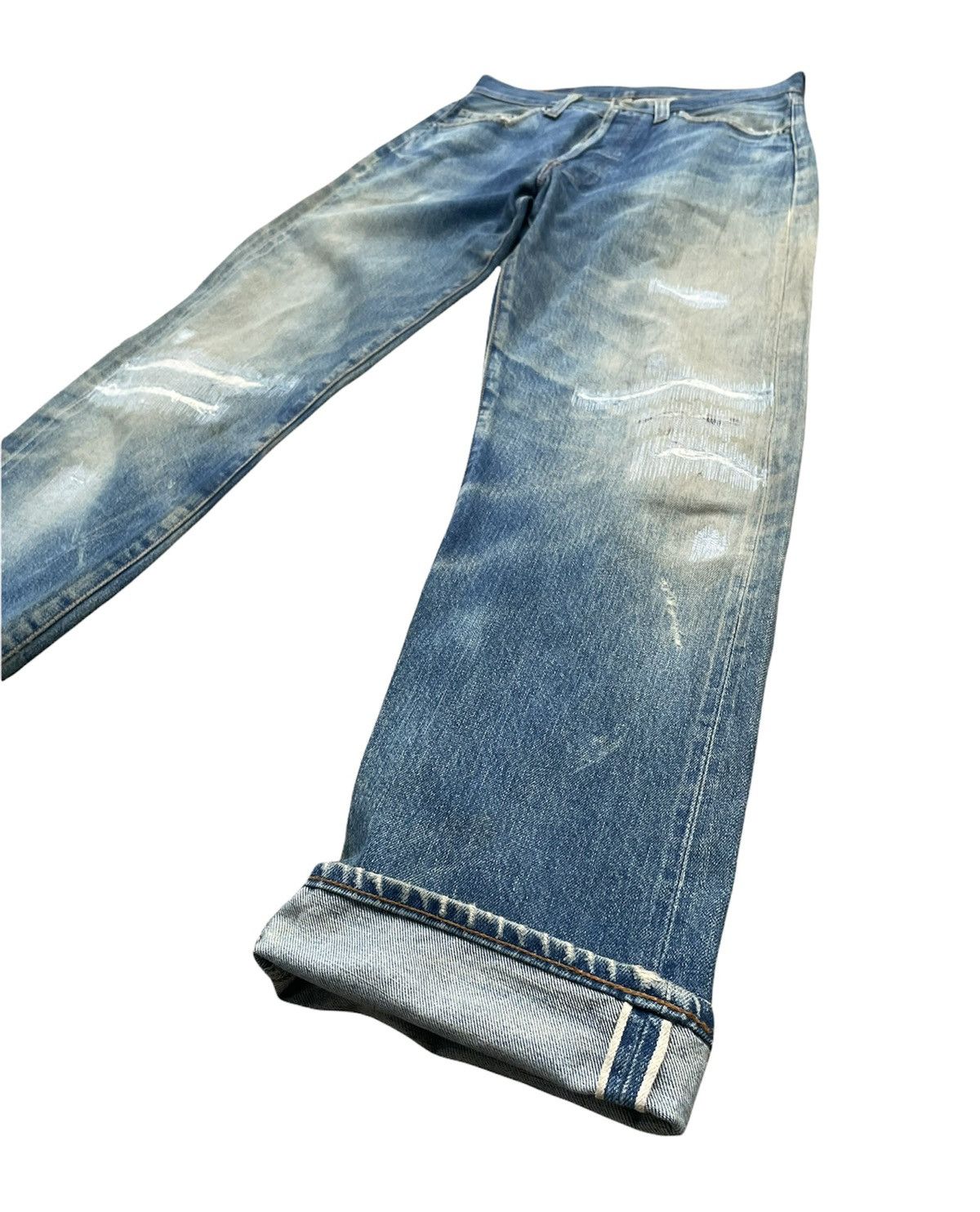 Levi's Vintage Levi’s 501 E 1994 Usa Aging Distressed Rework Size US 28 / EU 44 - 2 Thumbnail