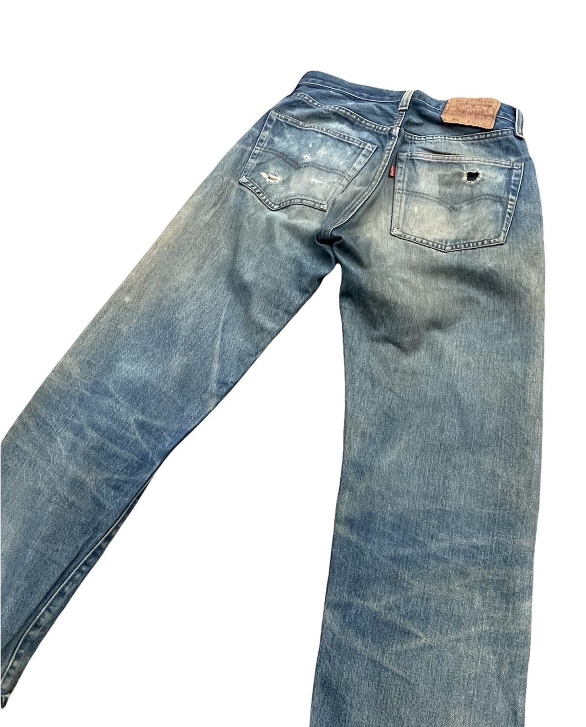 Levi's Vintage Levi’s 501 E 1994 Usa Aging Distressed Rework Size US 28 / EU 44 - 8 Thumbnail