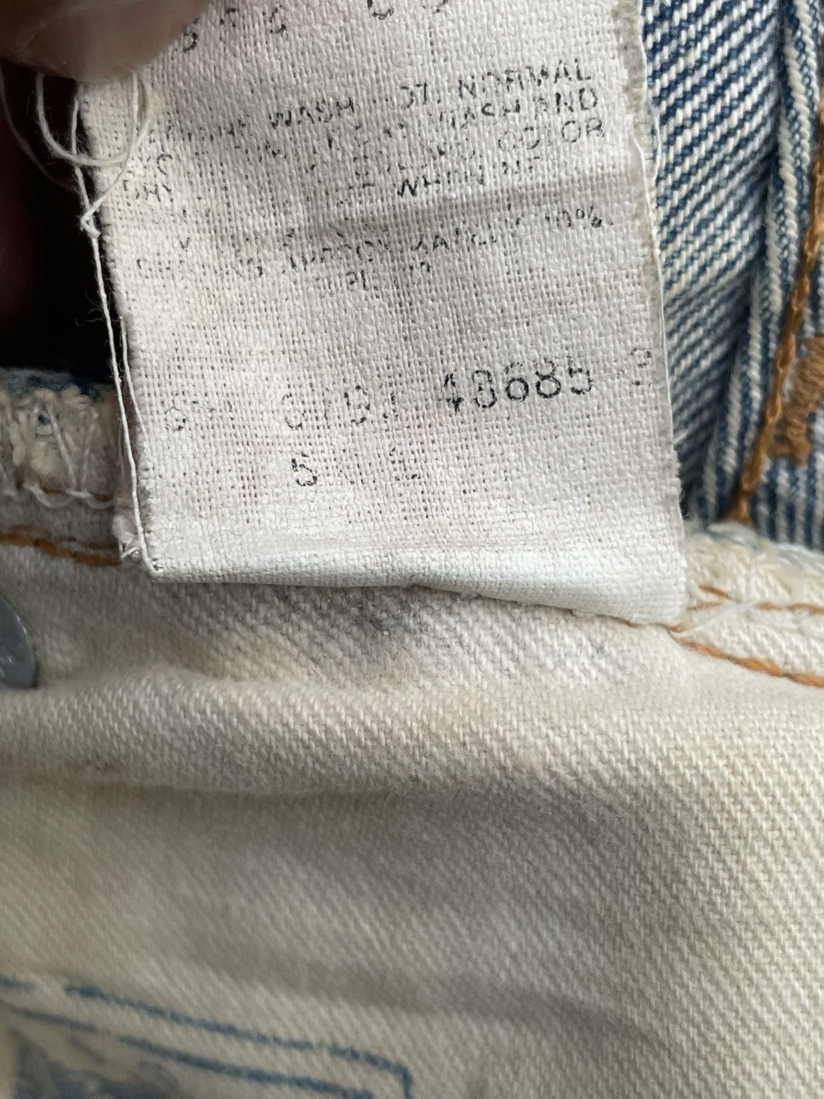Levi's Vintage Levi’s 501 E 1994 Usa Aging Distressed Rework Size US 28 / EU 44 - 17 Thumbnail