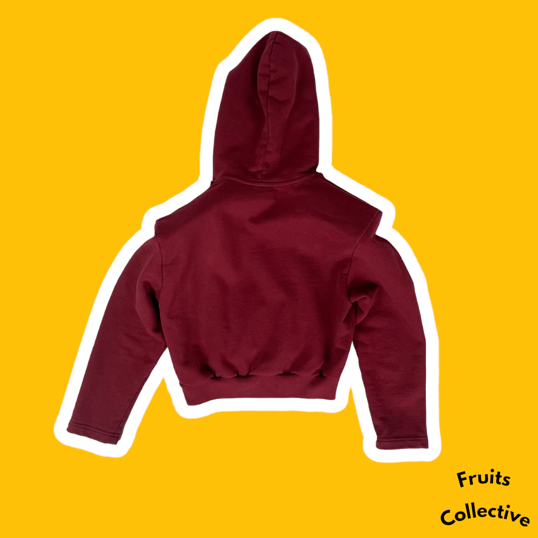 Vetements Vetements may the bridges I burn light cropped hoodie (─‿‿─) Size XS / US 0-2 / IT 36-38 - 4 Thumbnail
