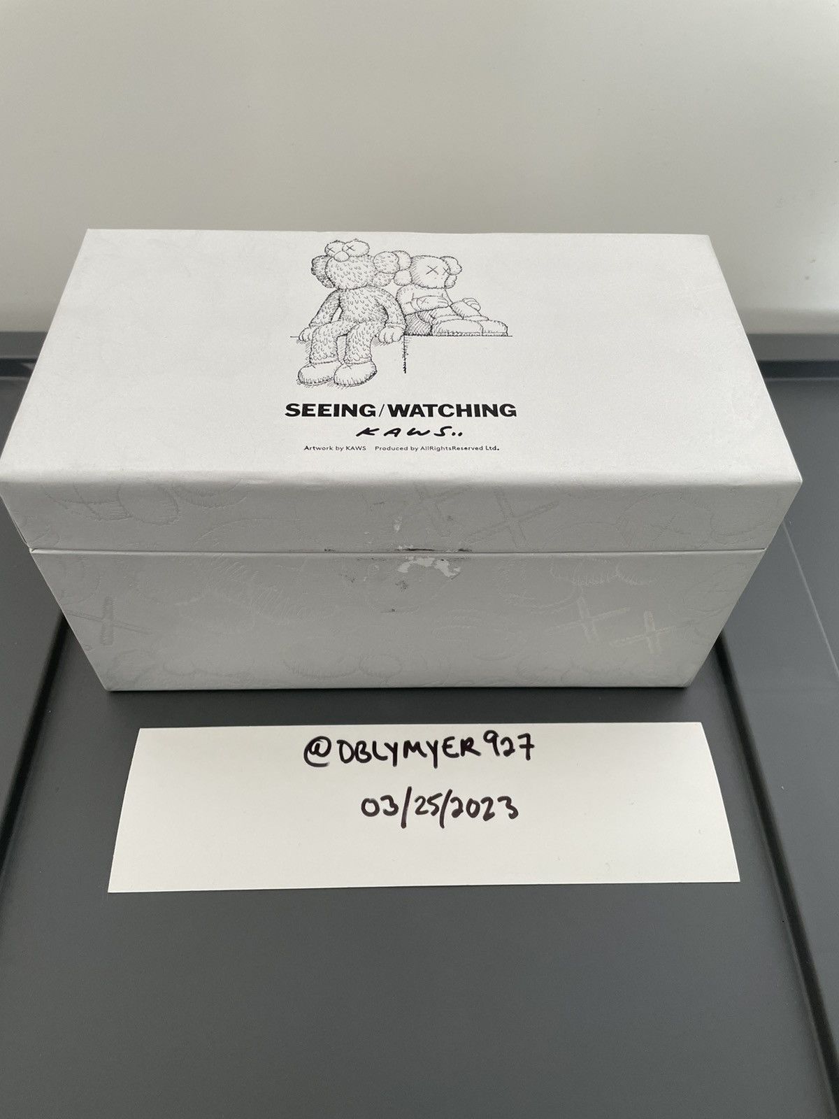 Kaws Kaws Seeing/Watching Companion Glass Set Size ONE SIZE - 5 Thumbnail