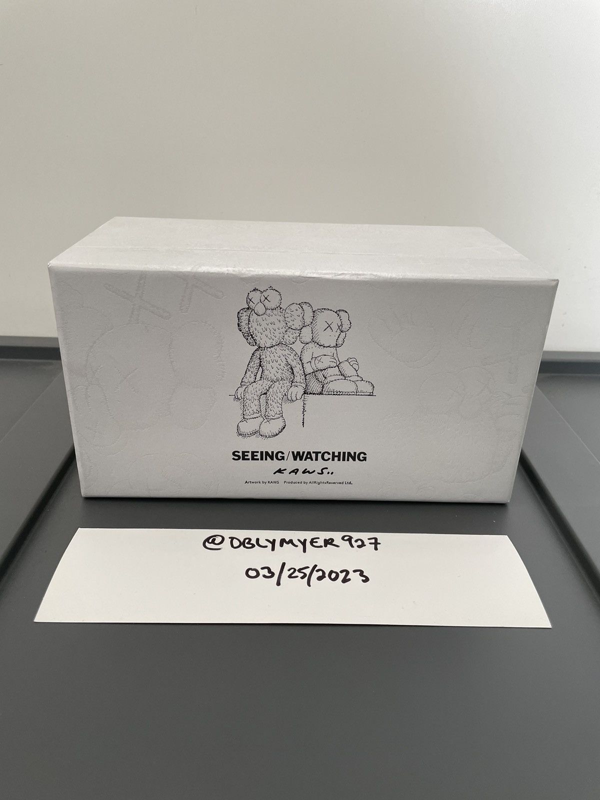 Kaws Kaws Seeing/Watching Companion Glass Set Size ONE SIZE - 4 Thumbnail