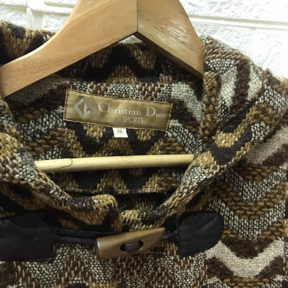 Christian Dior Monsieur × Vintage Christian dior sports duffle coat knitting patern hoodie Size M / US 6-8 / IT 42-44 - 5 Thumbnail