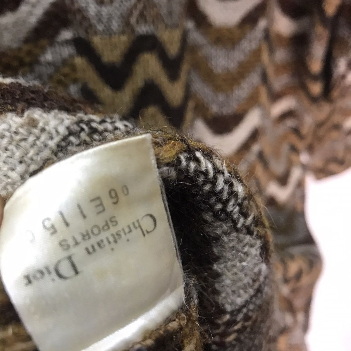 Christian Dior Monsieur × Vintage Christian dior sports duffle coat knitting patern hoodie Size M / US 6-8 / IT 42-44 - 9 Thumbnail