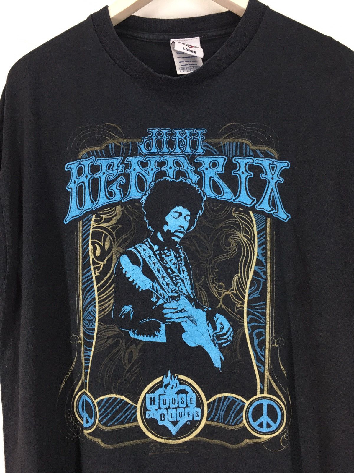 Band Tees Jimi Hendrix House of Blues t shirt Size US L / EU 52-54 / 3 - 3 Thumbnail