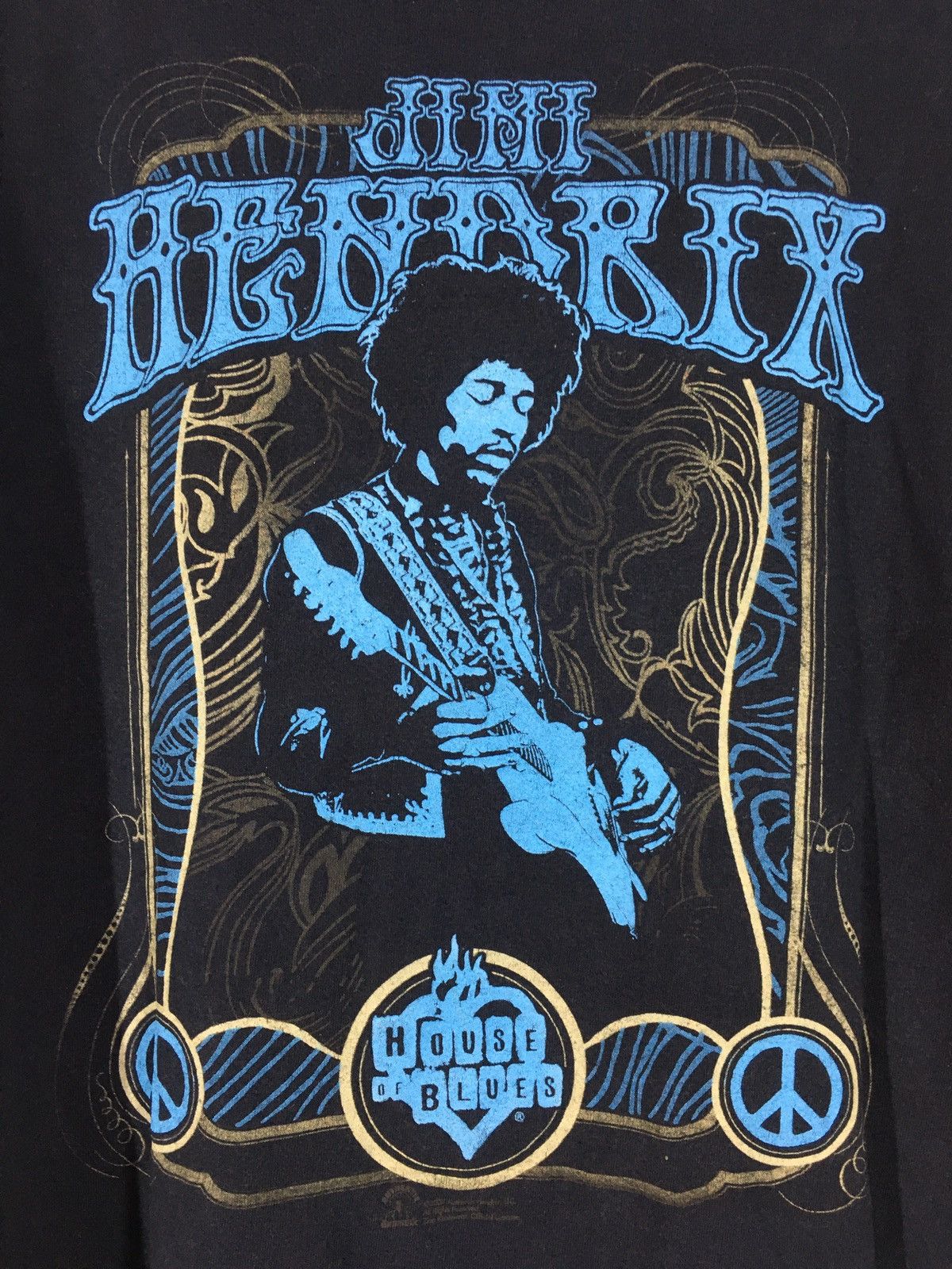 Band Tees Jimi Hendrix House of Blues t shirt Size US L / EU 52-54 / 3 - 4 Thumbnail