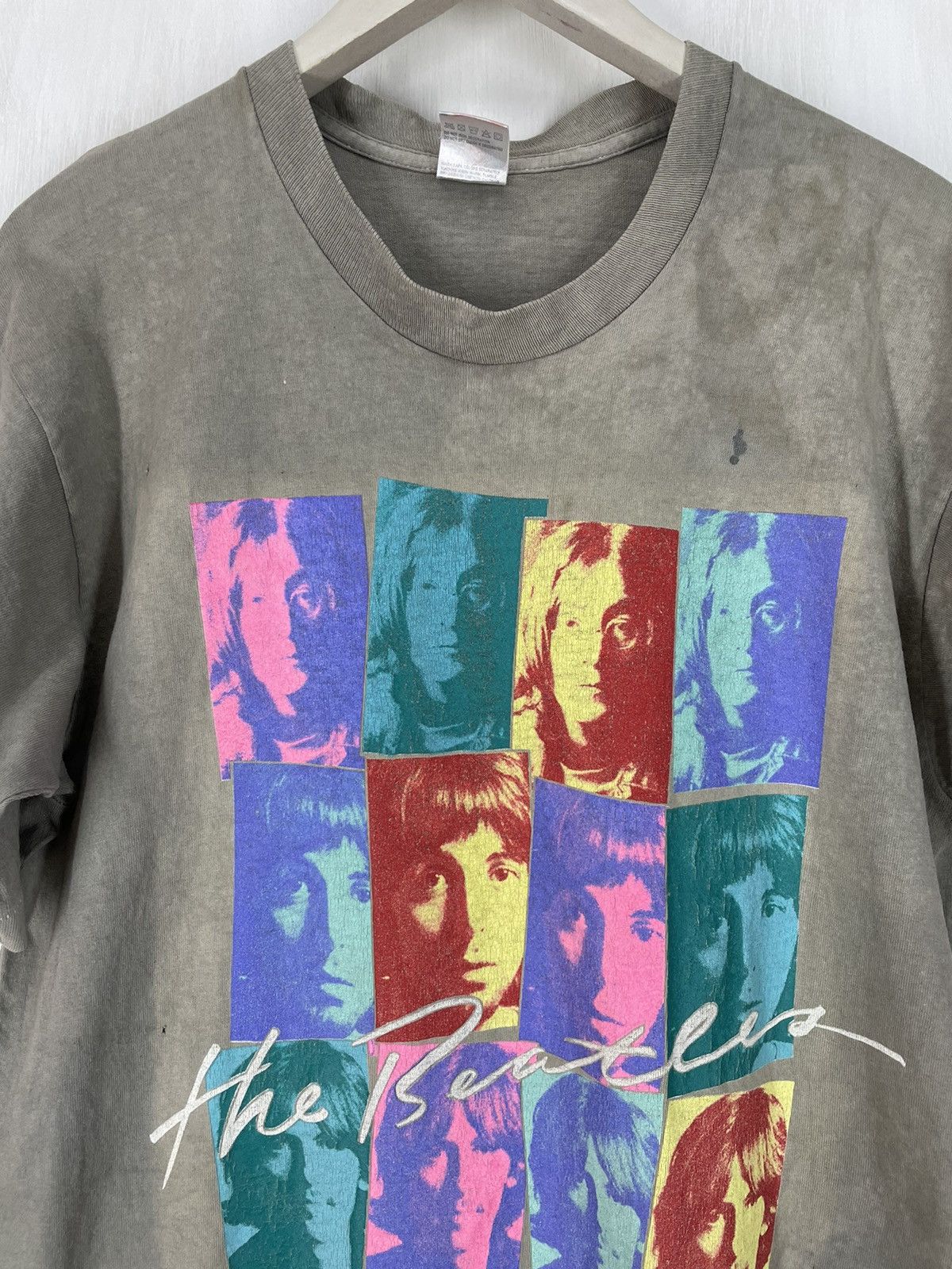 Band Tees Vintage 90s The Beatles band t shirt Size US L / EU 52-54 / 3 - 3 Thumbnail