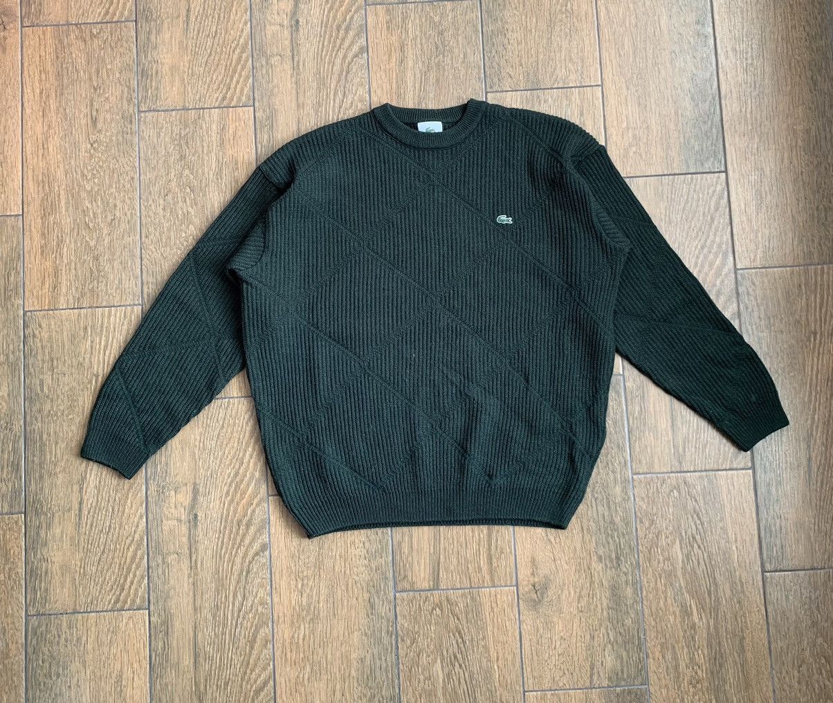 Lacoste vintage wool knit sweater