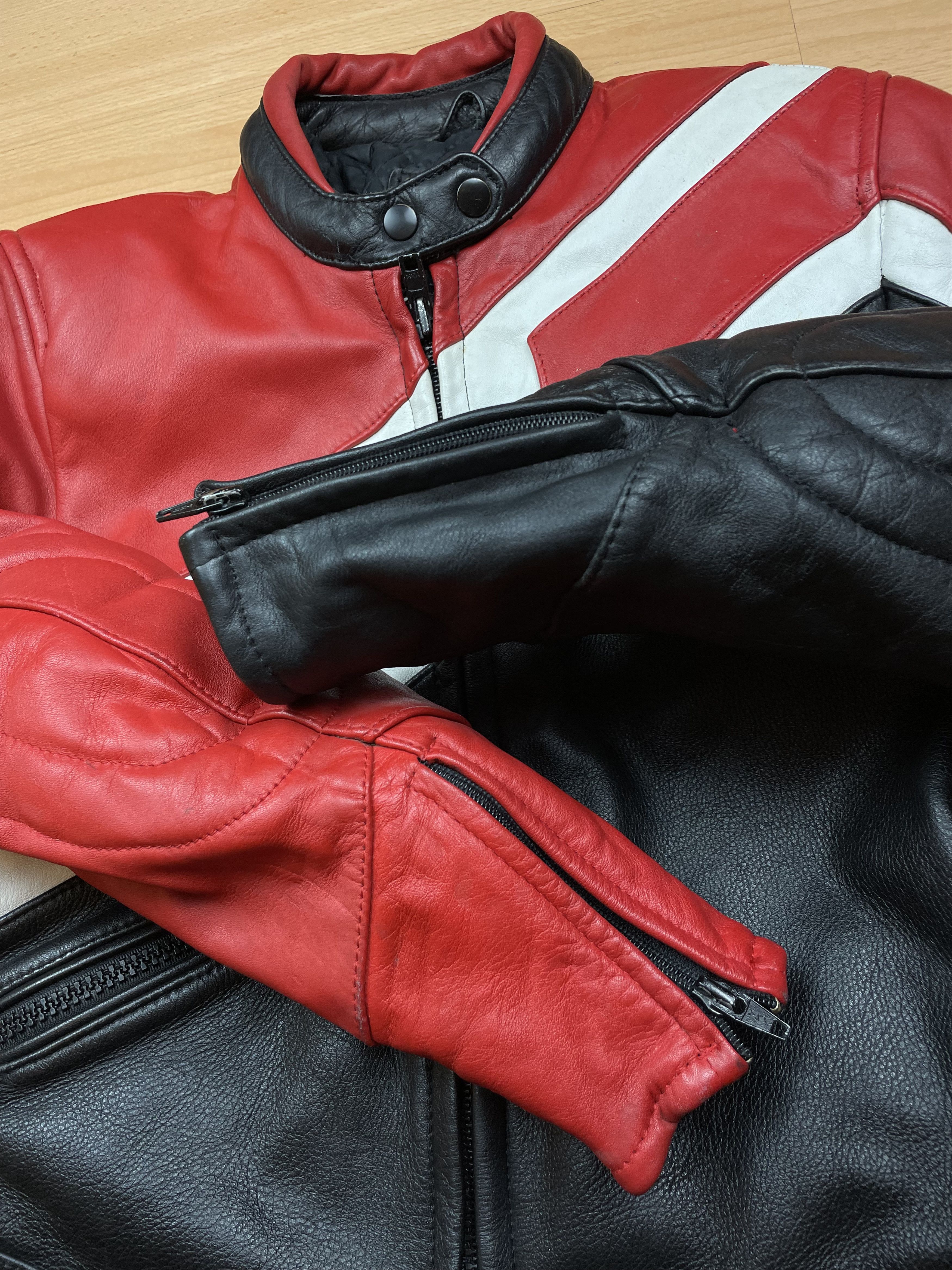 Vintage Vintage Racing Biker Genuine Leather Avant Garde Hype Size M / US 6-8 / IT 42-44 - 7 Thumbnail