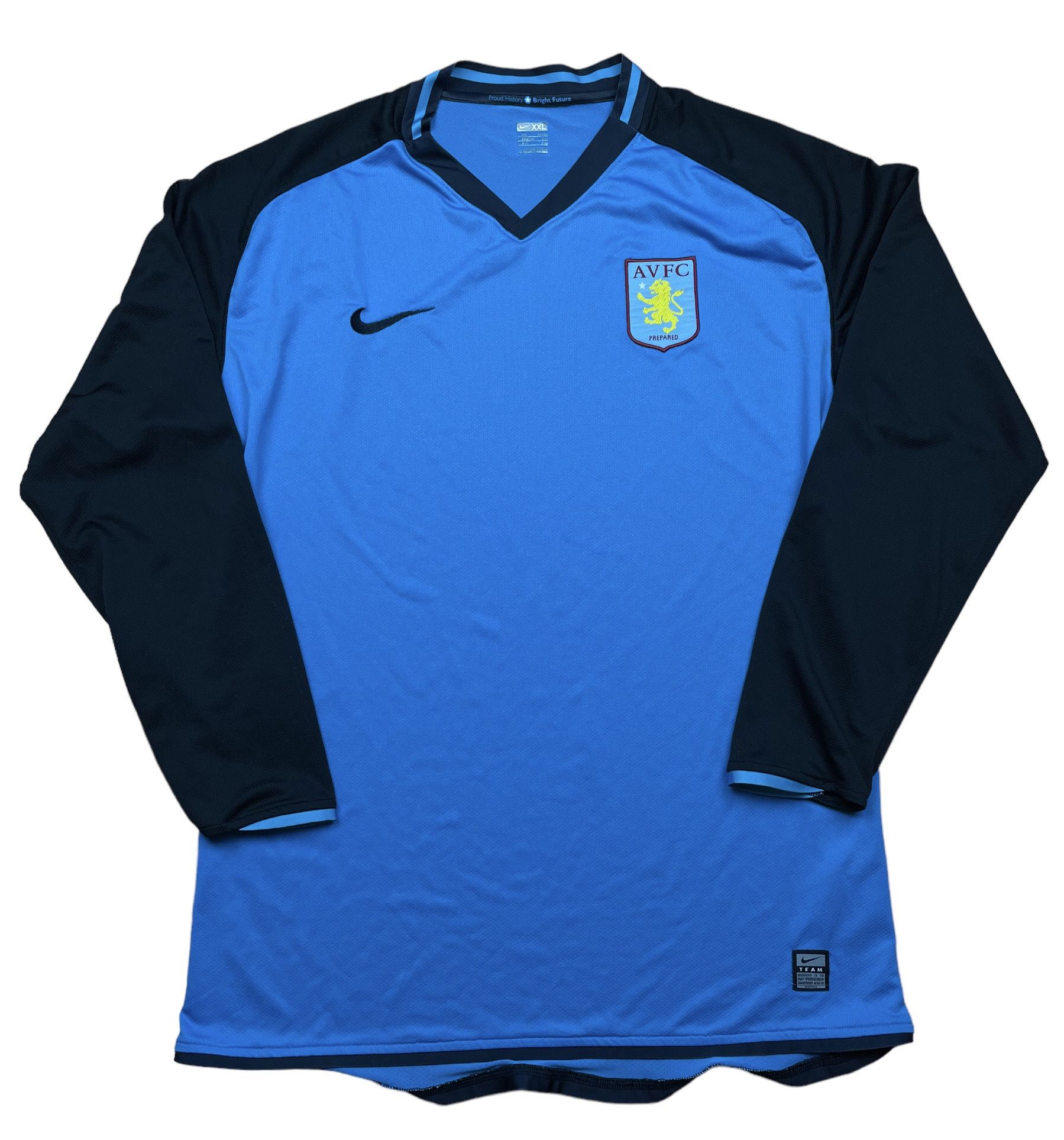 Aston Villa football shirt 2008 Soccer Player Issue Y2K Hype