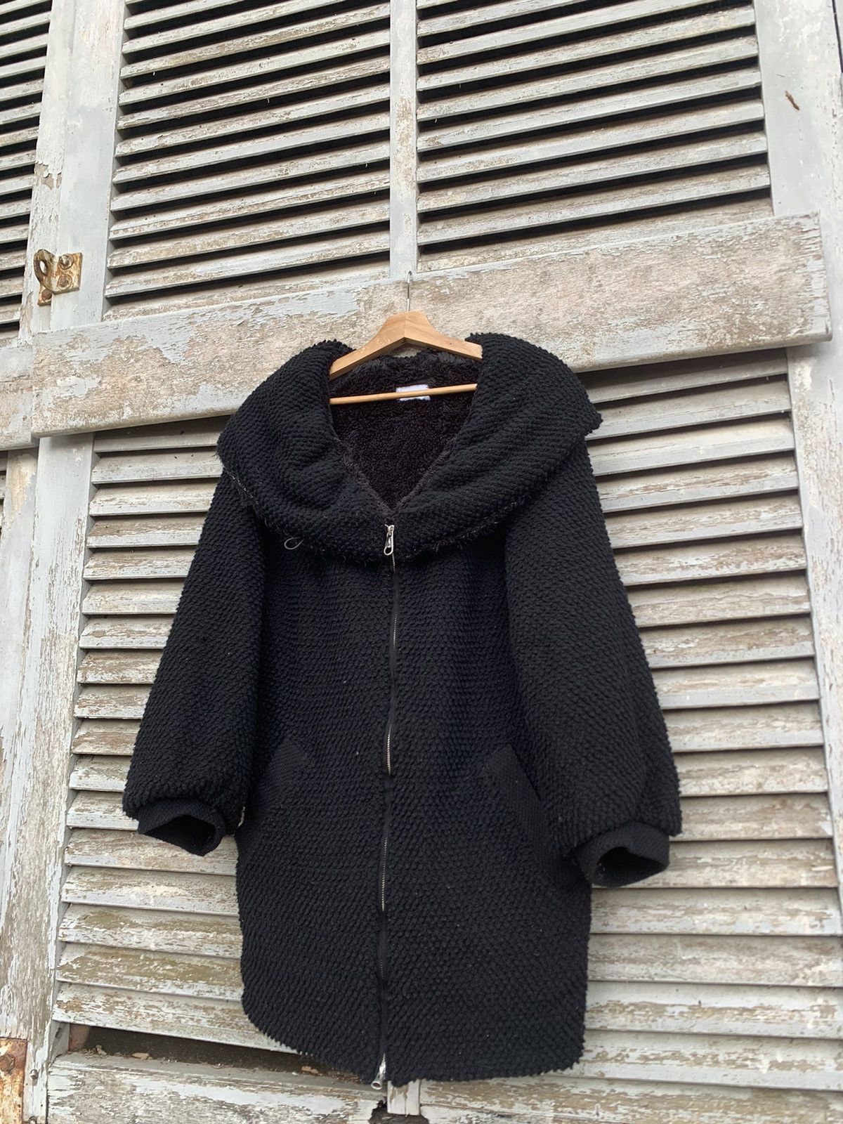 Issey Miyake TSUMORI CHISATO SOLID KNIT FURR LINING JACKET (WOMAN) Size US M / EU 48-50 / 2 - 2 Thumbnail