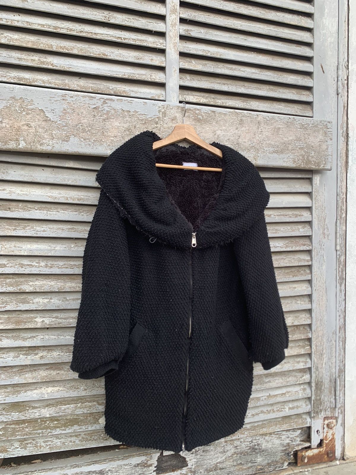 Issey Miyake TSUMORI CHISATO SOLID KNIT FURR LINING JACKET (WOMAN) Size US M / EU 48-50 / 2 - 5 Thumbnail