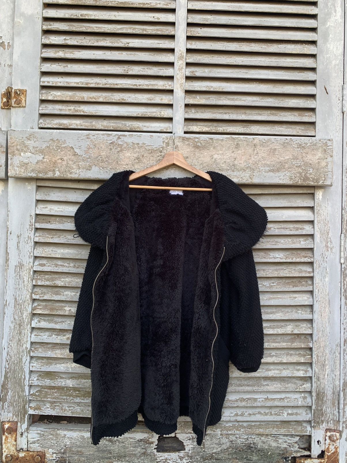 Issey Miyake TSUMORI CHISATO SOLID KNIT FURR LINING JACKET (WOMAN) Size US M / EU 48-50 / 2 - 8 Thumbnail