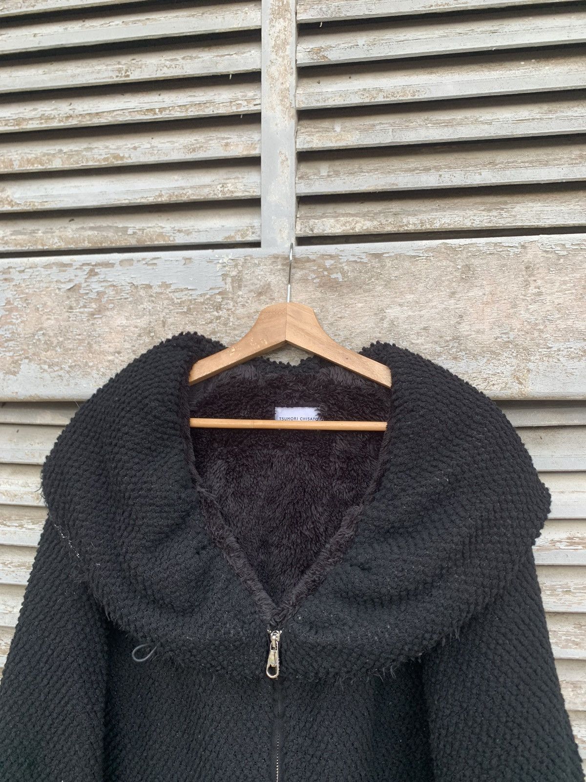 Issey Miyake TSUMORI CHISATO SOLID KNIT FURR LINING JACKET (WOMAN) Size US M / EU 48-50 / 2 - 13 Thumbnail