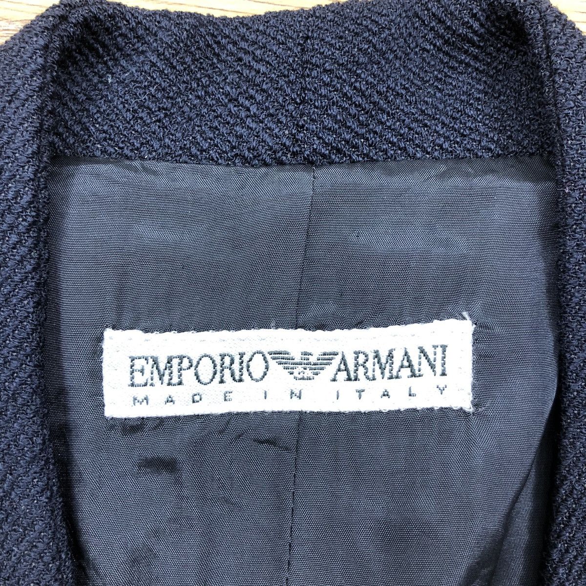 Emporio Armani Vintage EMPORIO ARMANI Wool Vest Sleeveless Made In Italy Size S / US 4 / IT 40 - 5 Thumbnail