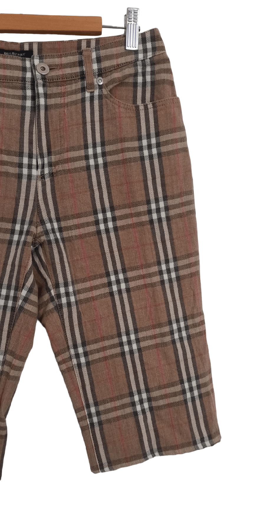 Burberry Vintage Burberry London Nova Check Short Pants Size US 29 - 3 Thumbnail