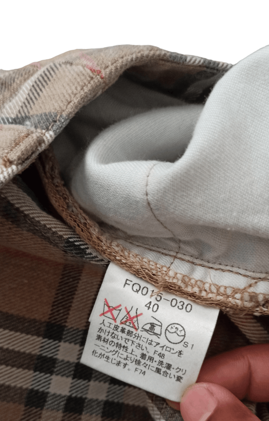 Burberry Vintage Burberry London Nova Check Short Pants Size US 29 - 10 Thumbnail