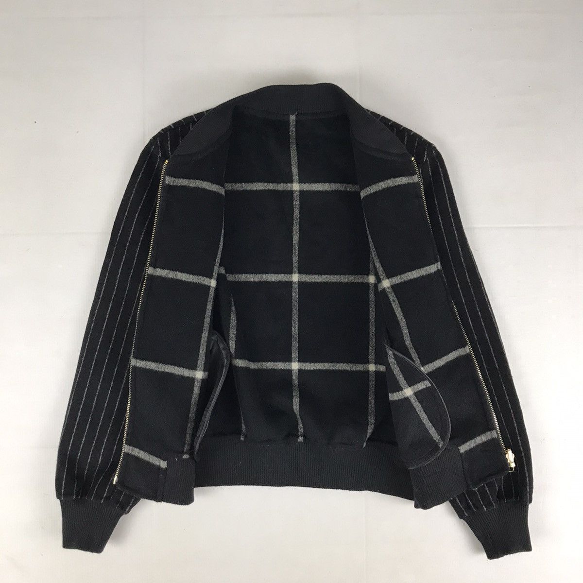 Japanese Brand × Vintage Vintage Japanese Brand Wool Bomber Jacket Size US M / EU 48-50 / 2 - 5 Thumbnail