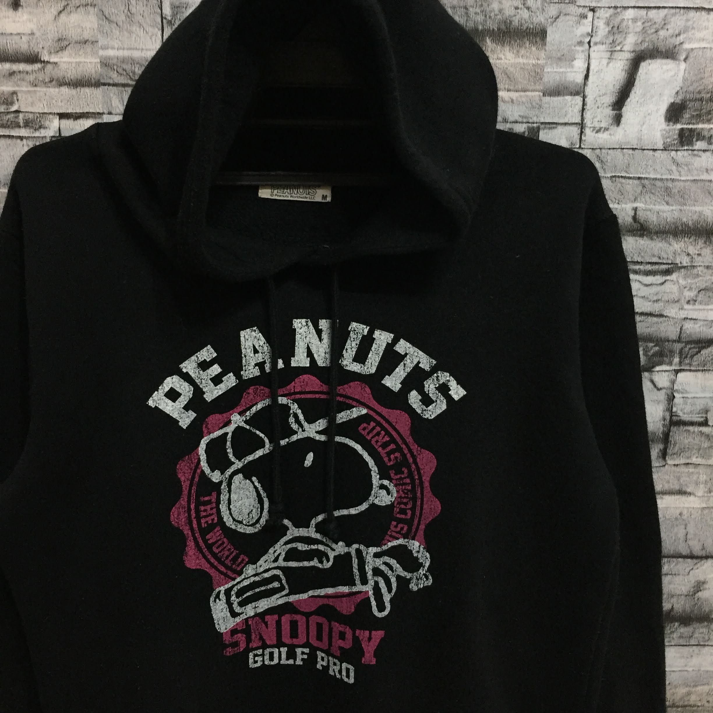 Peanuts Vintage Peanuts hoodie snoopy and woodstock big logo Size US M / EU 48-50 / 2 - 3 Thumbnail