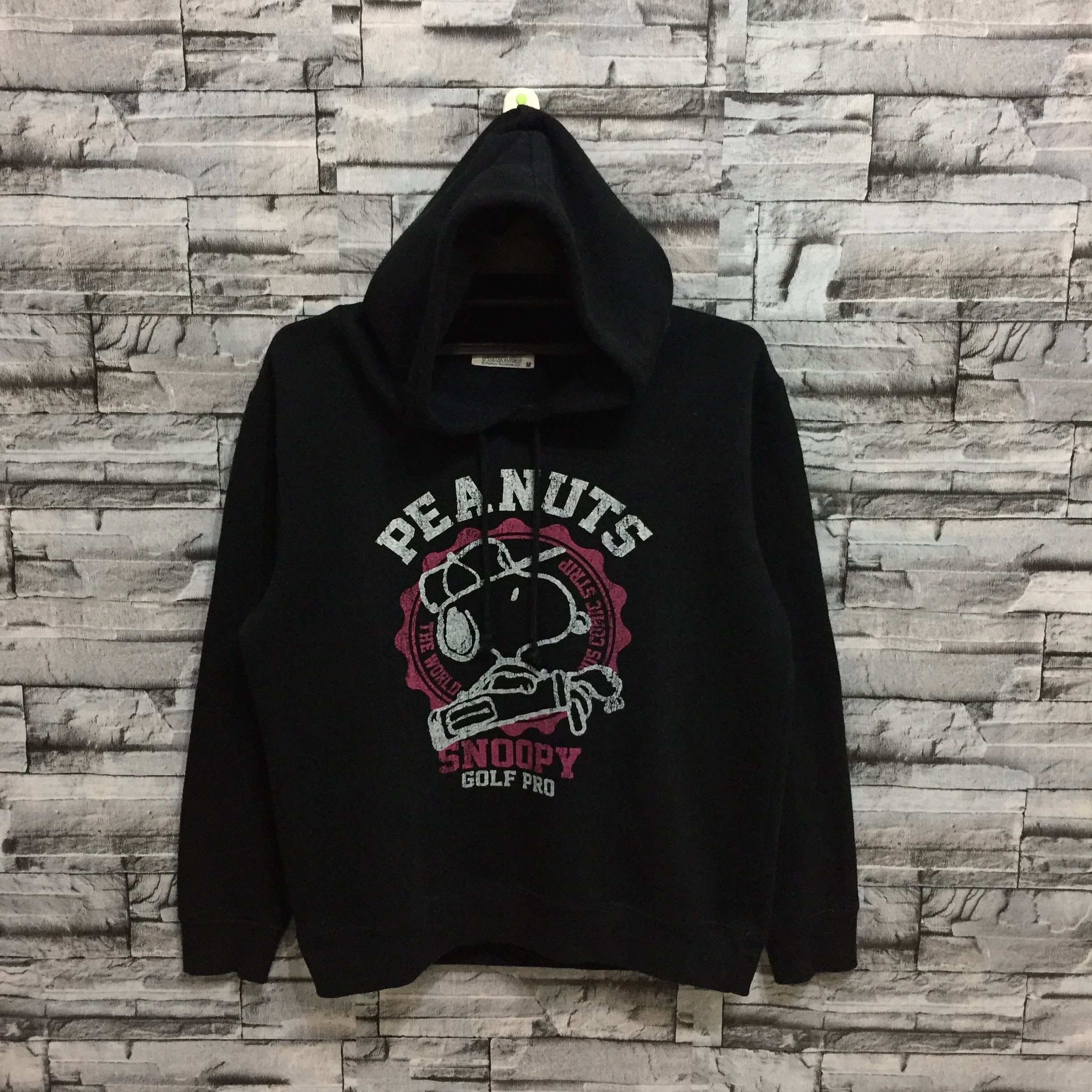 Peanuts Vintage Peanuts hoodie snoopy and woodstock big logo Size US M / EU 48-50 / 2 - 2 Thumbnail
