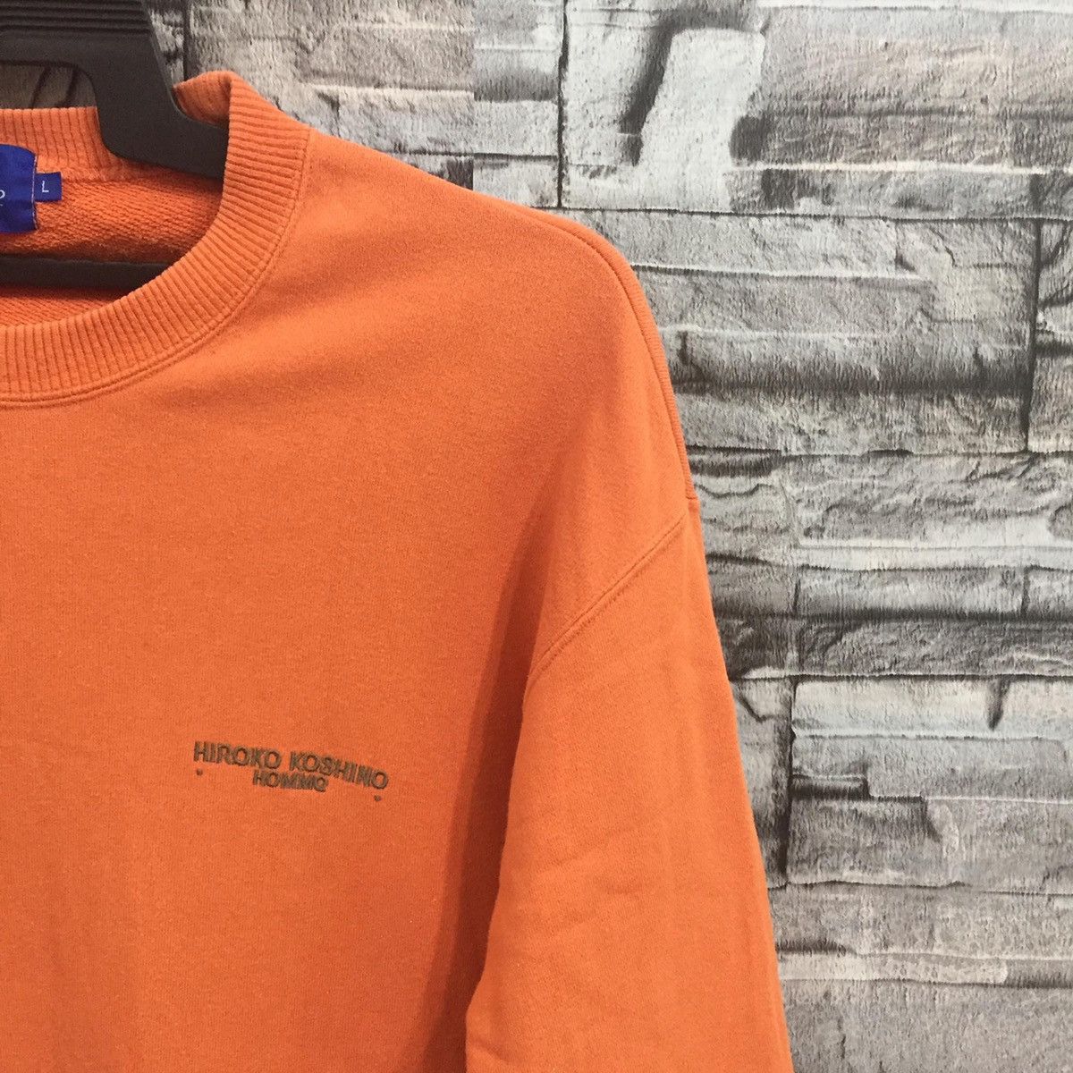 Hiroko Koshino Homme Vintage Hiroko Koshino sweatshirt spell out embroiered Size US L / EU 52-54 / 3 - 7 Thumbnail