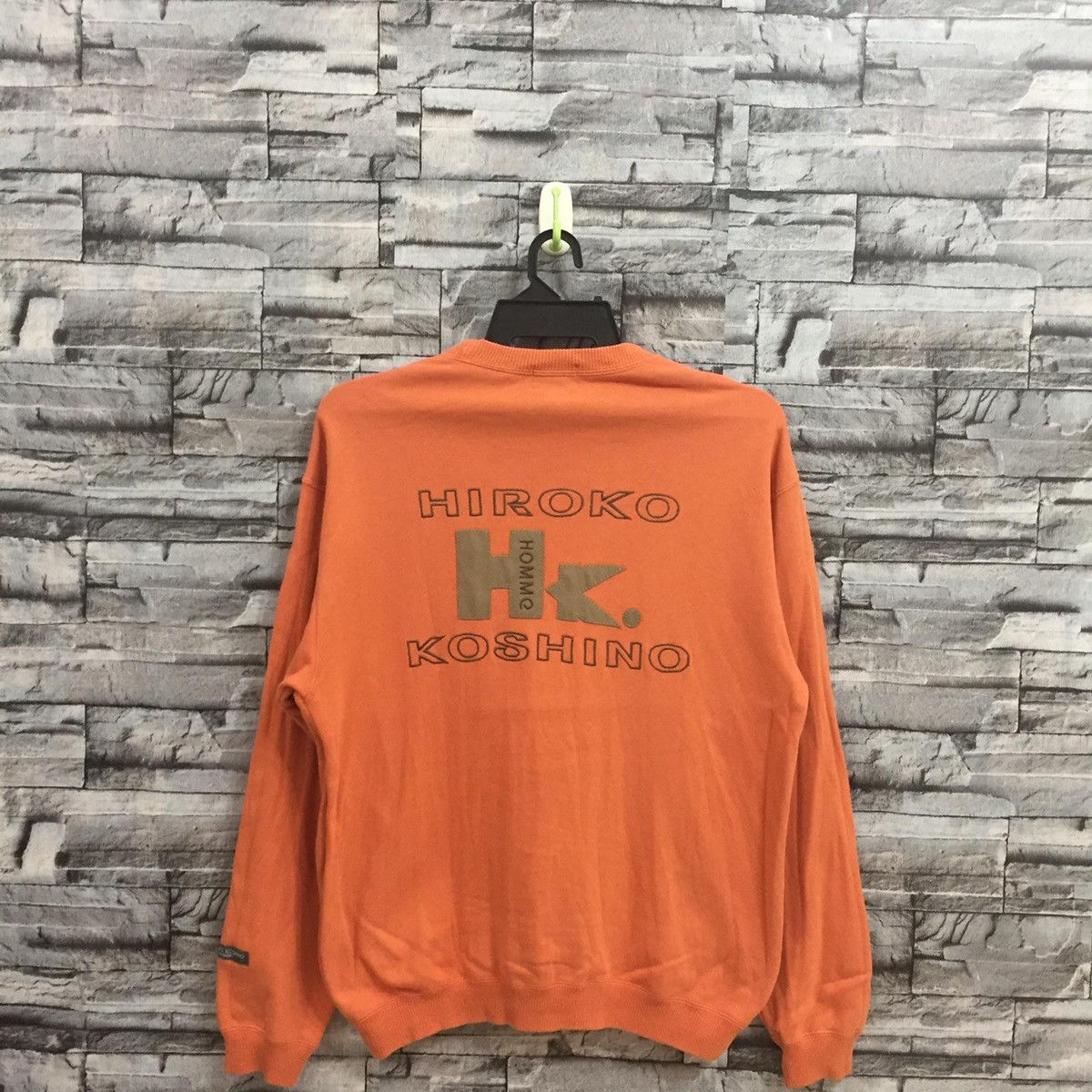 Hiroko Koshino Homme Vintage Hiroko Koshino sweatshirt spell out embroiered Size US L / EU 52-54 / 3 - 2 Thumbnail