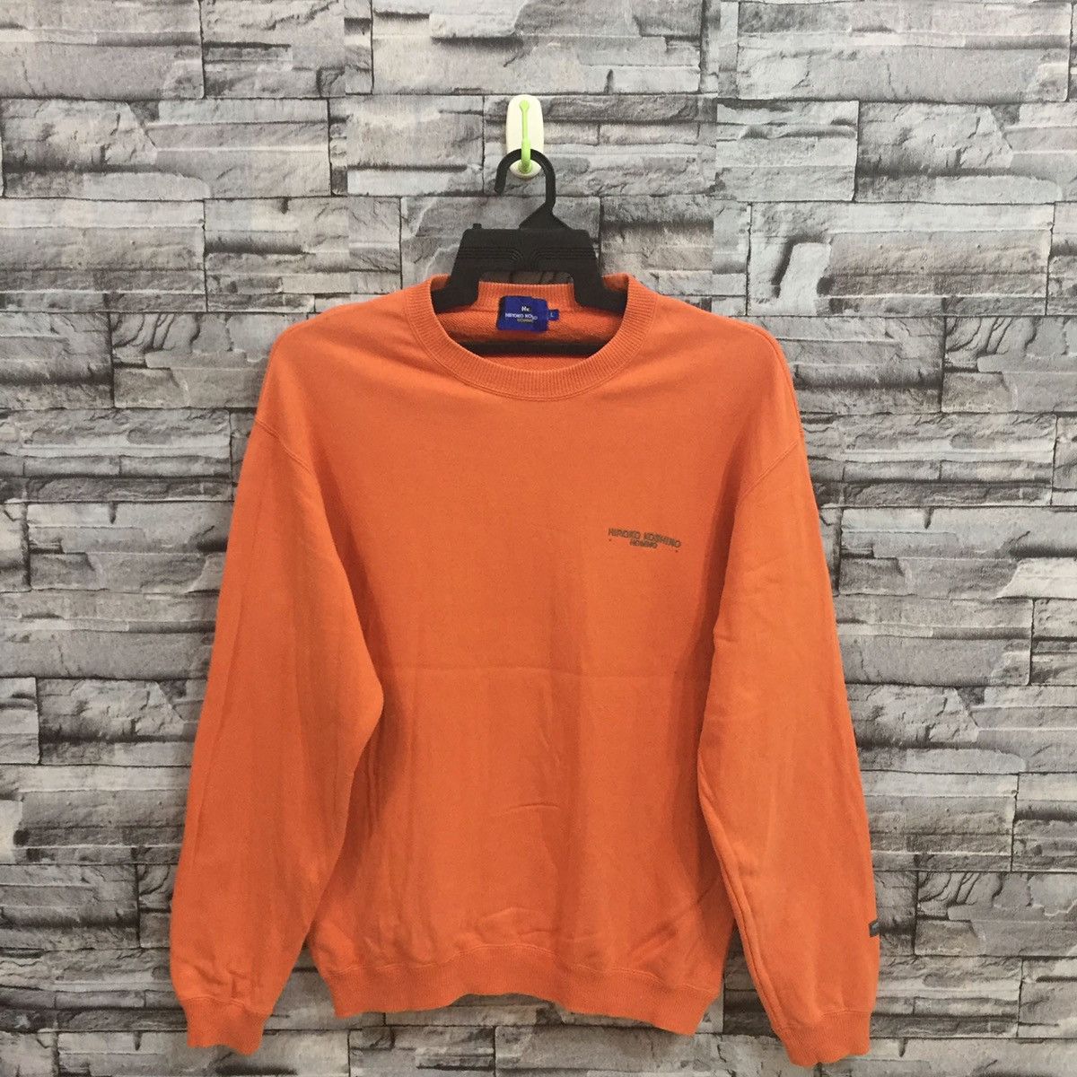 Hiroko Koshino Homme Vintage Hiroko Koshino sweatshirt spell out embroiered Size US L / EU 52-54 / 3 - 4 Thumbnail