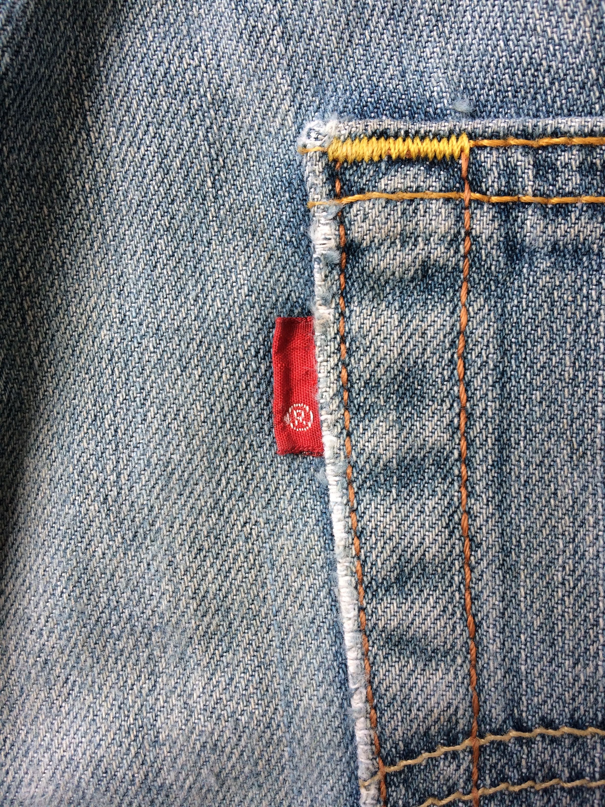 Levi's Vintage Distressed Levi's 569 Dirty Ripped Jeans #B-534 Size US 31 - 10 Thumbnail