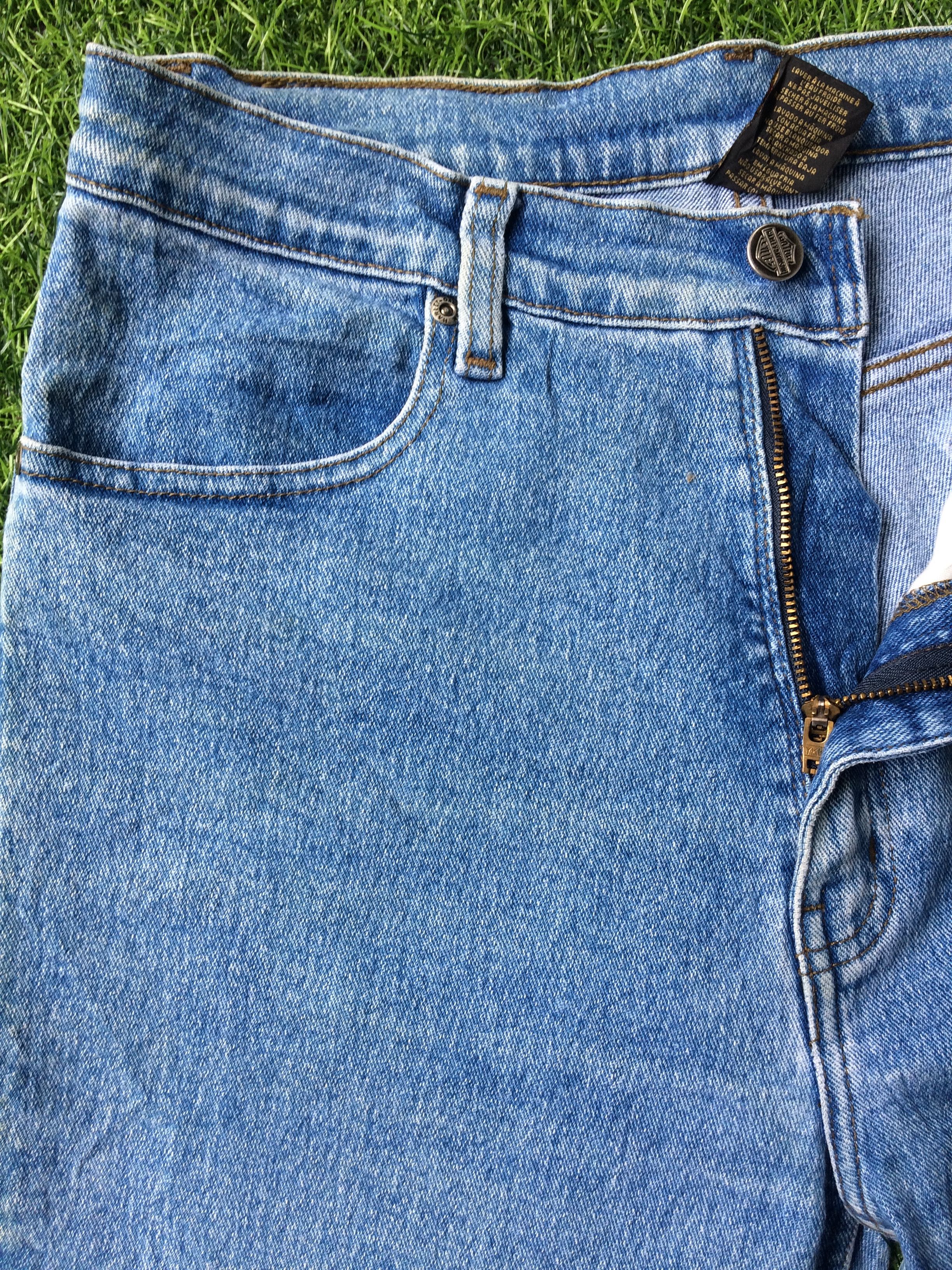 Harley Davidson Harley Davidson Distressed Stretch Jeans #B-497 Size US 29 - 3 Thumbnail